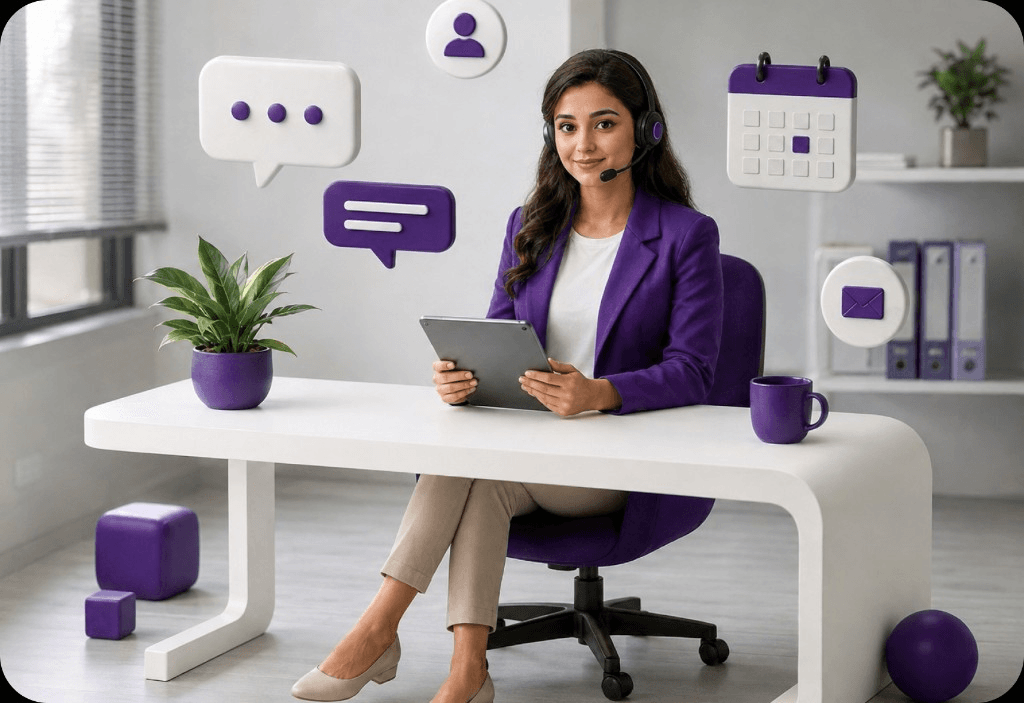 SERVU support specialist ready to help